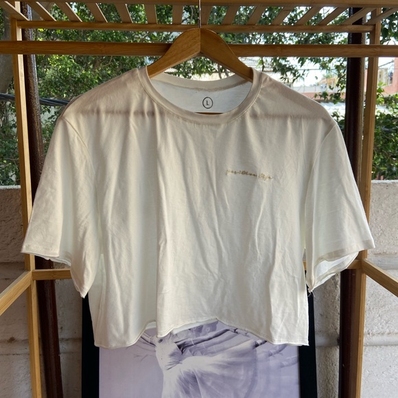 Positive Life Crop Top. Size- L - Picture 5 of 8